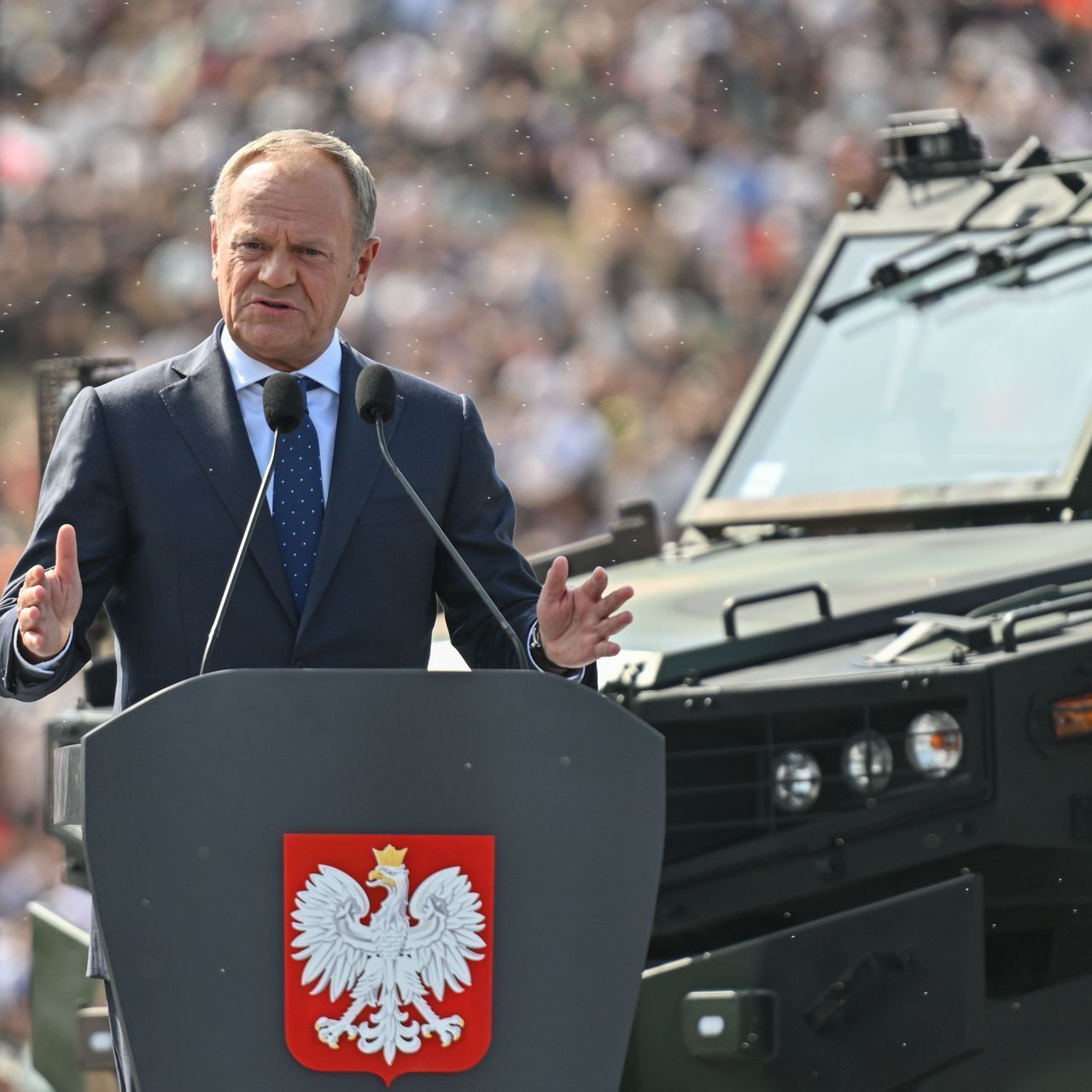 Two out of three Poles oppose the country's soldiers supporting Ukraine in the war. Prime Minister Tusk's statements