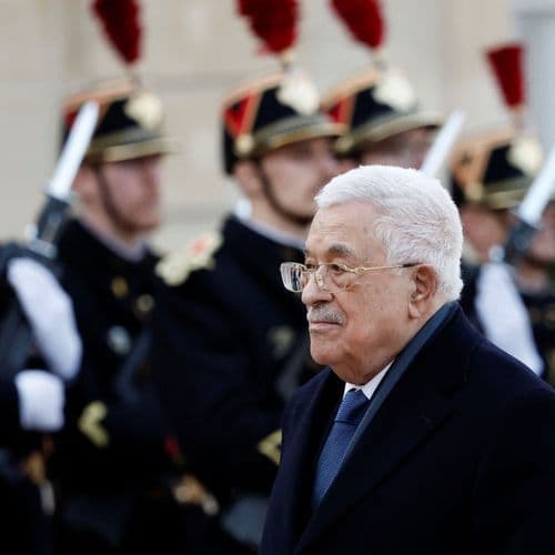 Merz promotes peace plan with Abbas ahead of visit to Israel