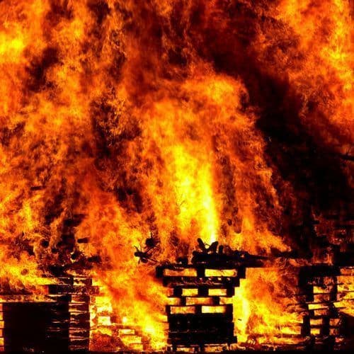 Declared a Fire in the Armory Casa Puntos, in the Cordovilla Polygon