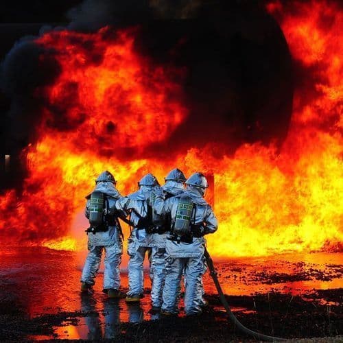 Firefighter I students complete live burn training
