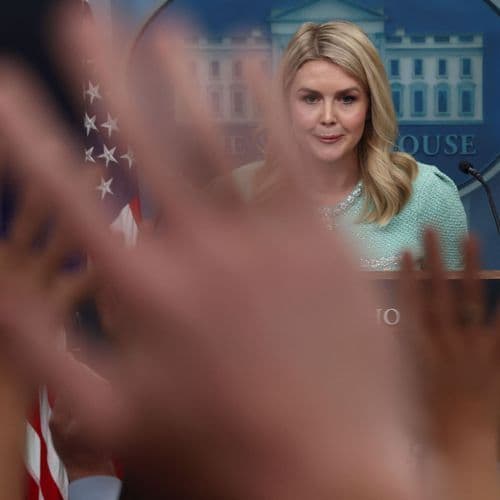 Melania Once Flaunted A Cheap Leather Look Not Even Karoline Leavitt Would Wear